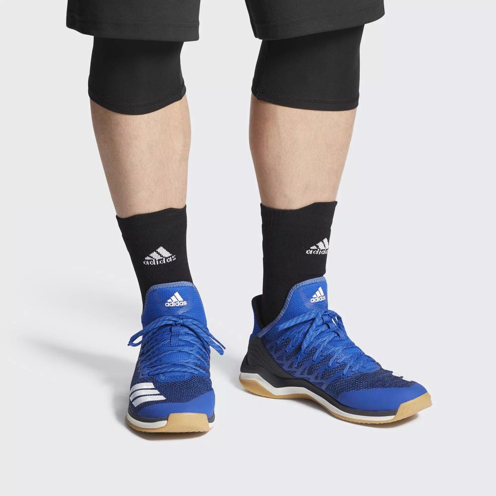 Adidas Icon 4 Trainer Tenis De Beisbol Azules Para Hombre (MX-12033)